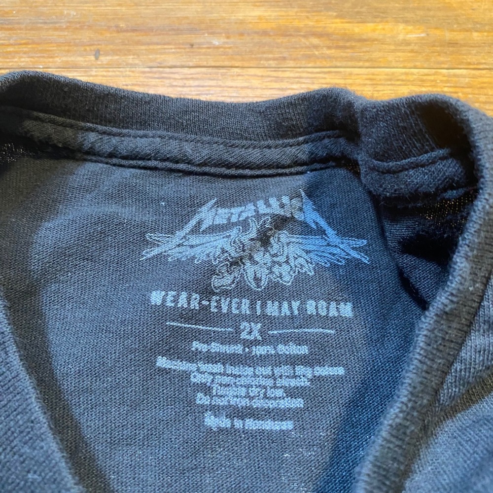 Metallica WorldWired Tour 2018-2019 Graphic T-Shirt Mens XL Black Band Tee - Picture 3 of 6